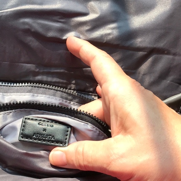 Athleta by Caraa crossbody satin purse. - Picture 7 of 8